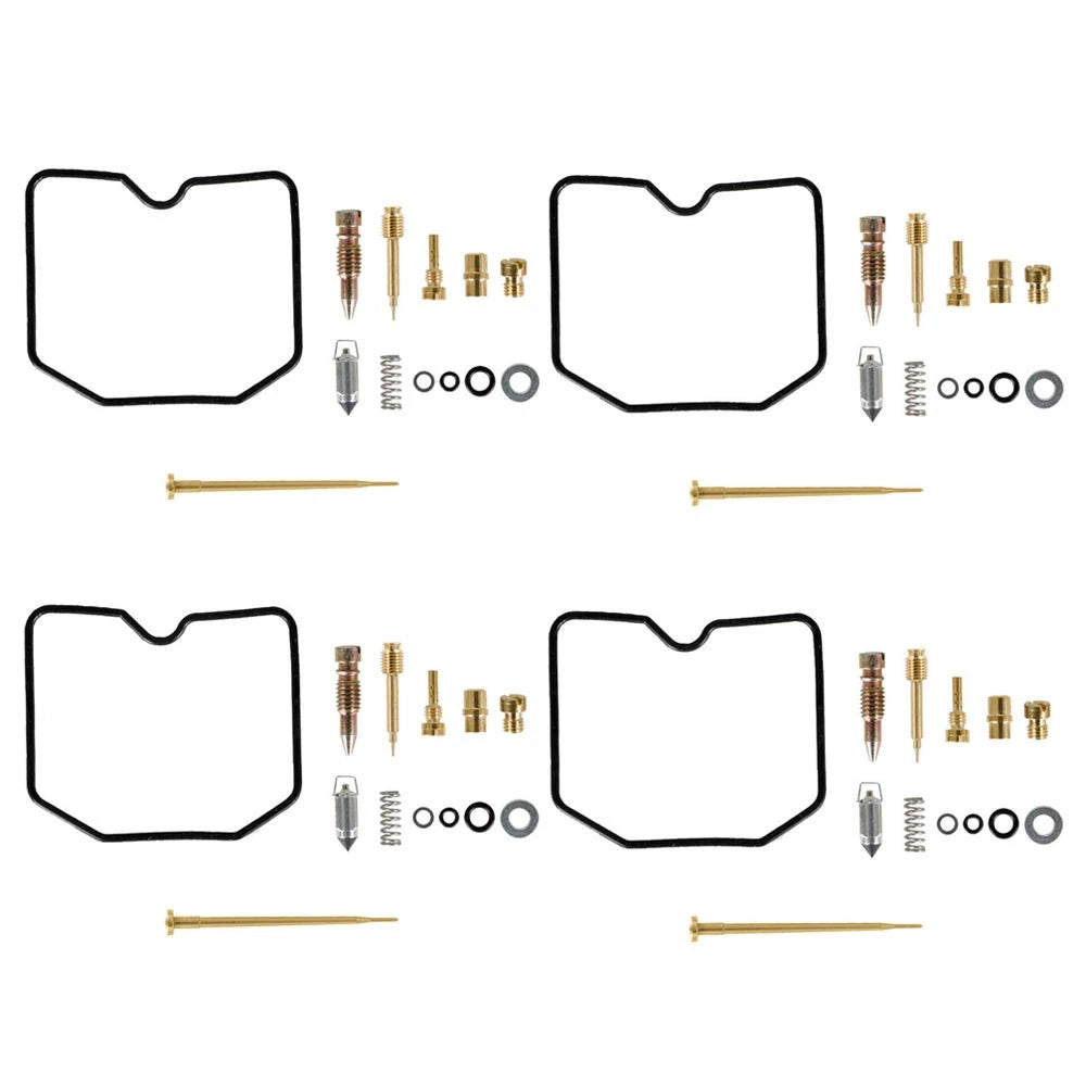 4X Carburetor Rebuild Kit for Kawasaki KLR650 (1987–2007)