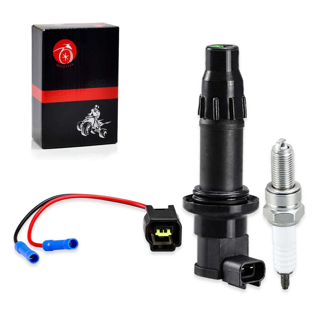 Ignition Coil Spark Plug for Yamaha YZ450F (2003–2009), WR450F (2003–2011), YFZ450 (2004–2013)