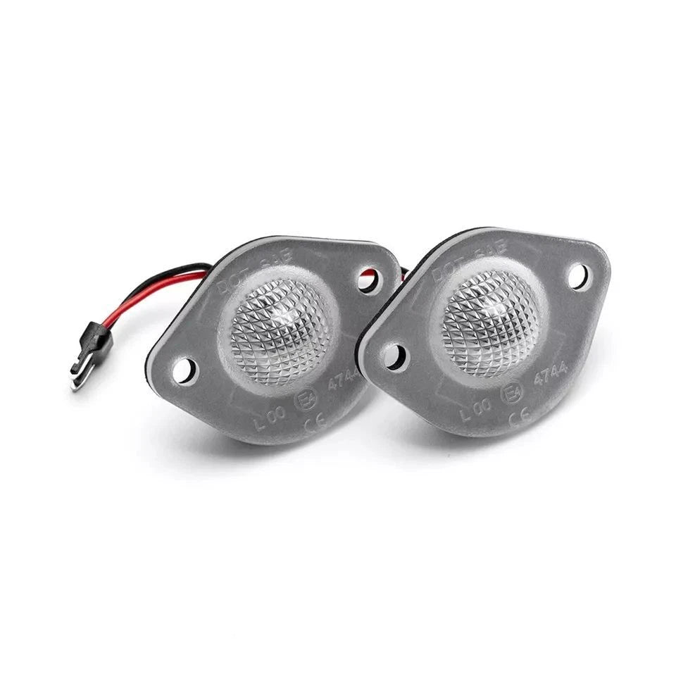 2Pcs White LED License Plate Lights for Ford Mustang (1994–2004)