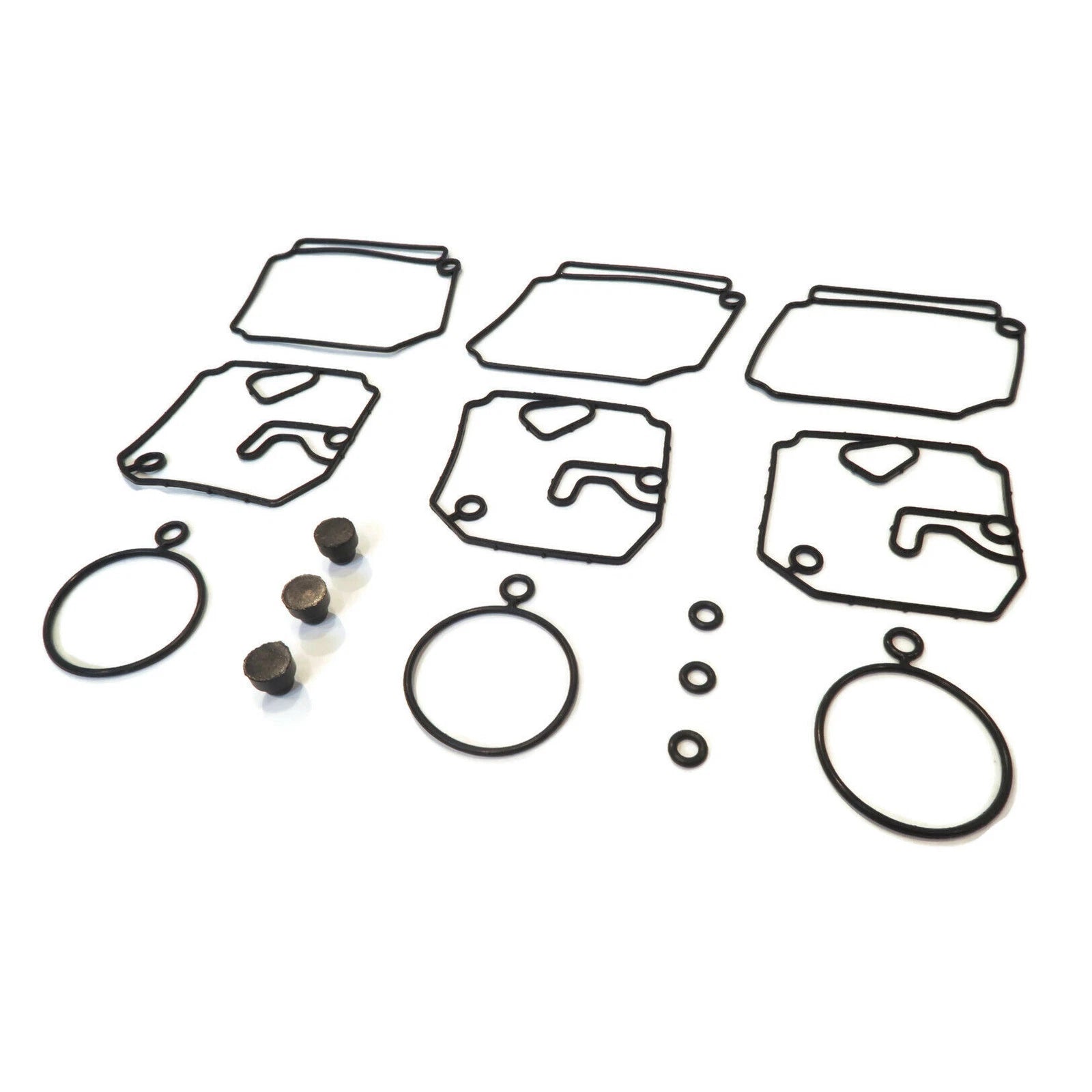 Carburetor Repair Kit for Yamaha 2 Str 40HP 50HP Outboard Motors (6H4-W0093-02)