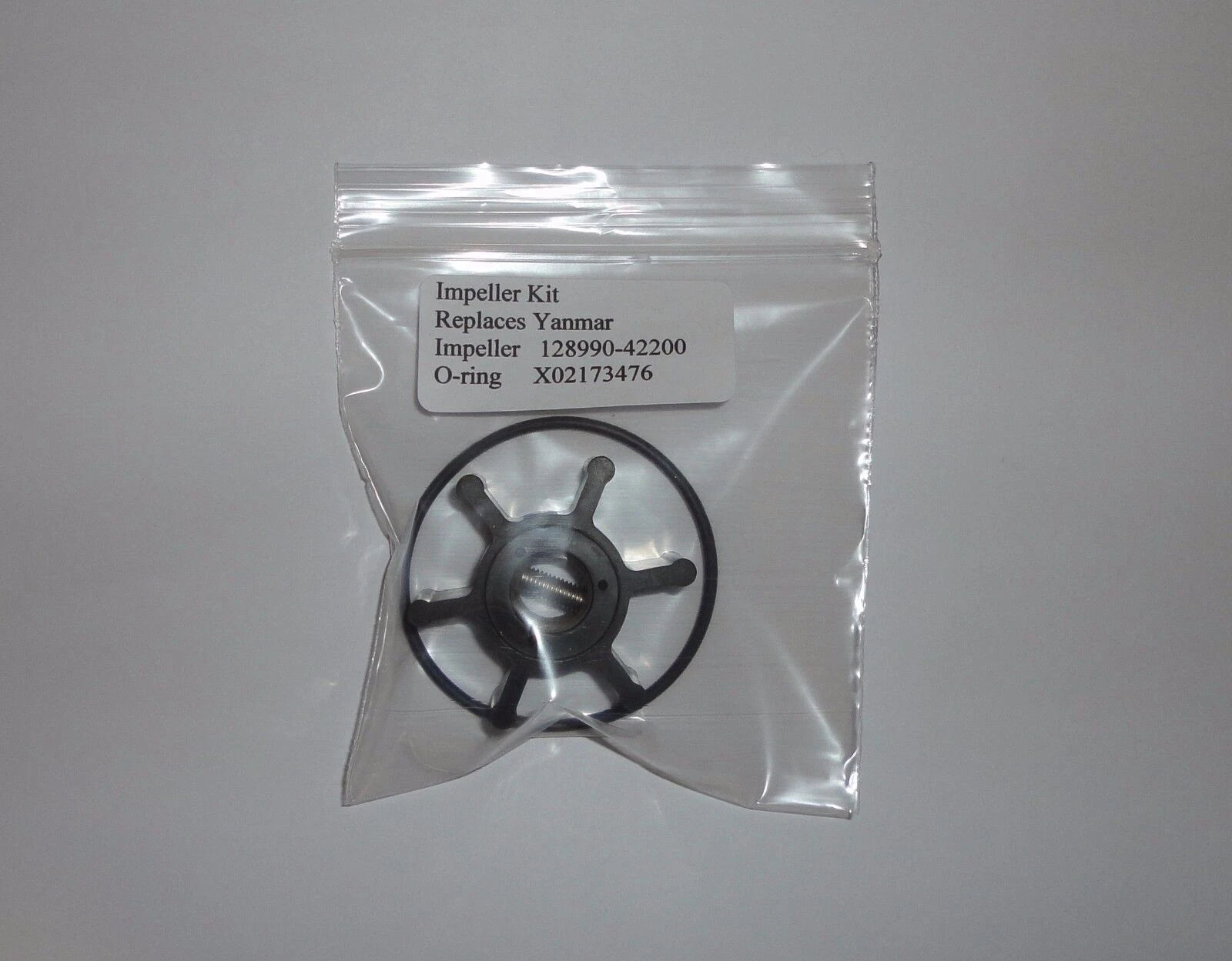 Impeller Kit for Yanmar 2GM20/3GM30-YEU & 2/3YM Series Pumps (Replaces 128990-42200)
