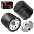 2 Oil Filters & Wrench Tool for Kawasaki KAF450 KAF540 Mule 1000 (2010–2030)