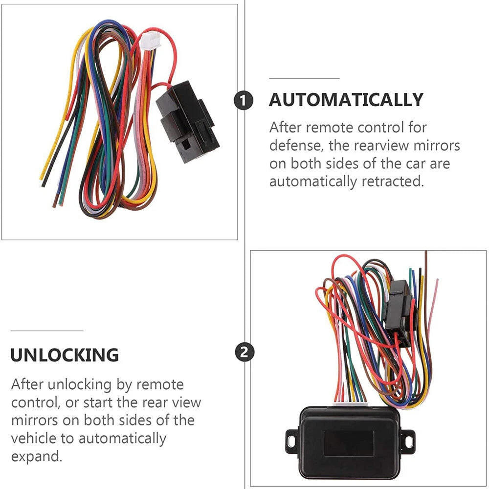 Auto Fold Unfold Side Rear View Mirror Module Kit for Car
