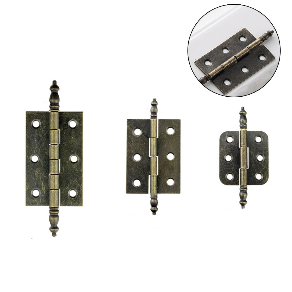 2pc Butt Hinges for Cabinet Cupboard Toolbox Door Hardware