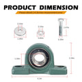 Front Center Carrier Bearing for Polaris Ranger Crew 500 (2011–2013) 2878360 3514703