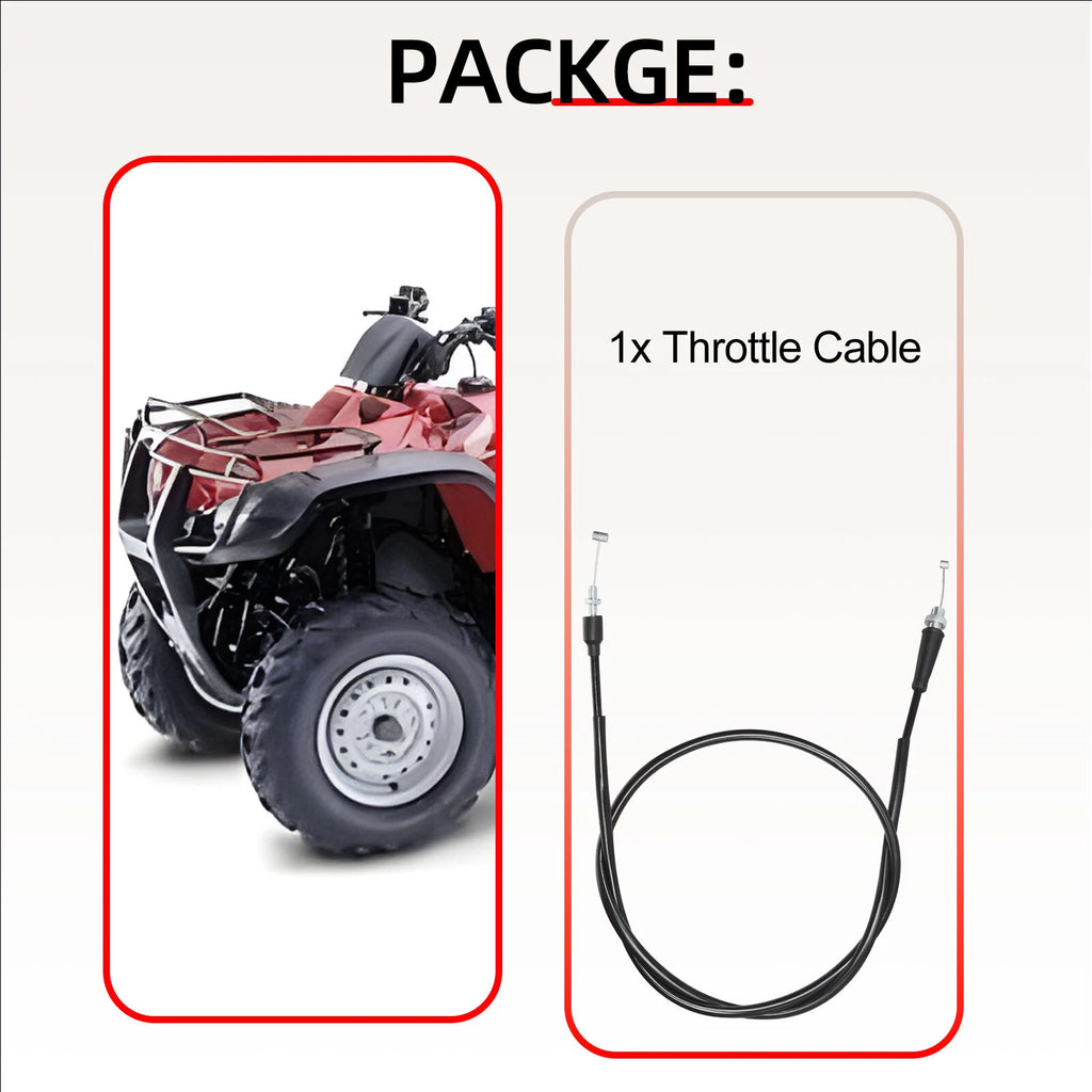 Throttle Cable 17910-HN0-A00 for Honda Foreman 450 TRX450 (1998–2004)
