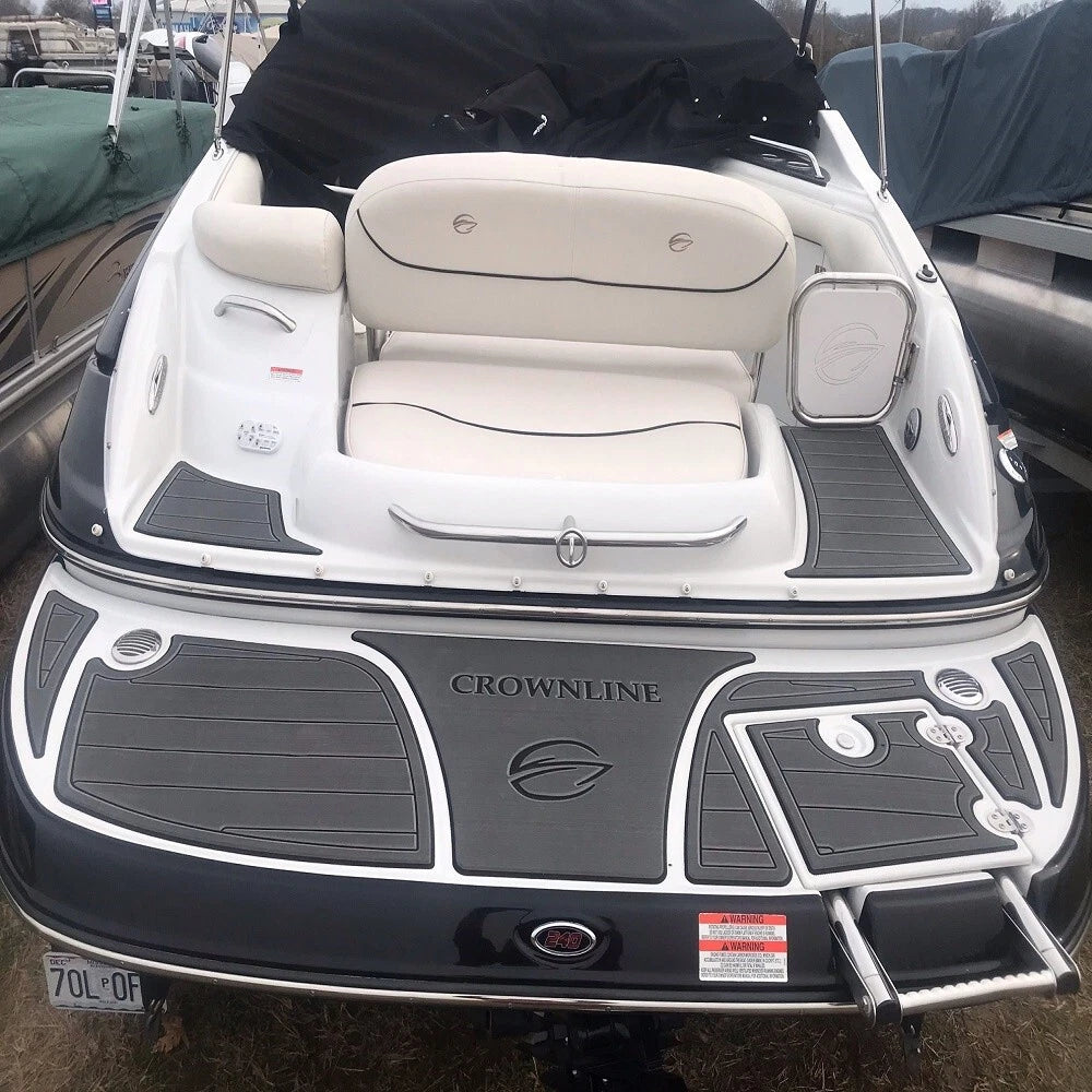 Swim Platform Cockpit EVA Faux Foam Teak Deck Floor Pad for Crownline 21SS (2011)