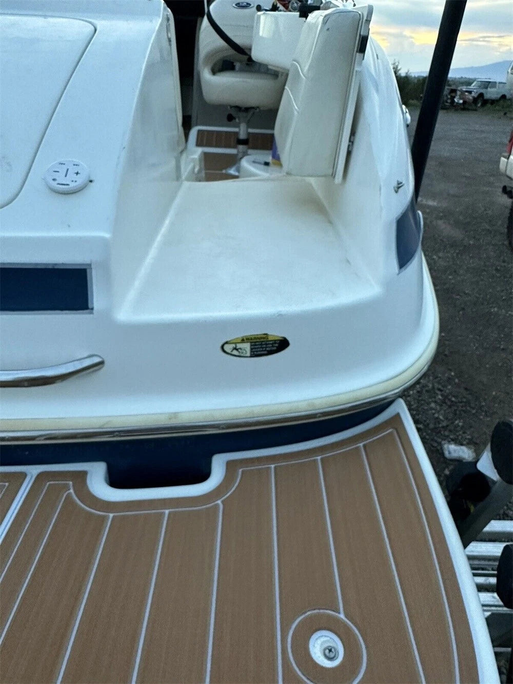 EVA Teak Deck Flooring for Maxum 2400 SR3 (2008)