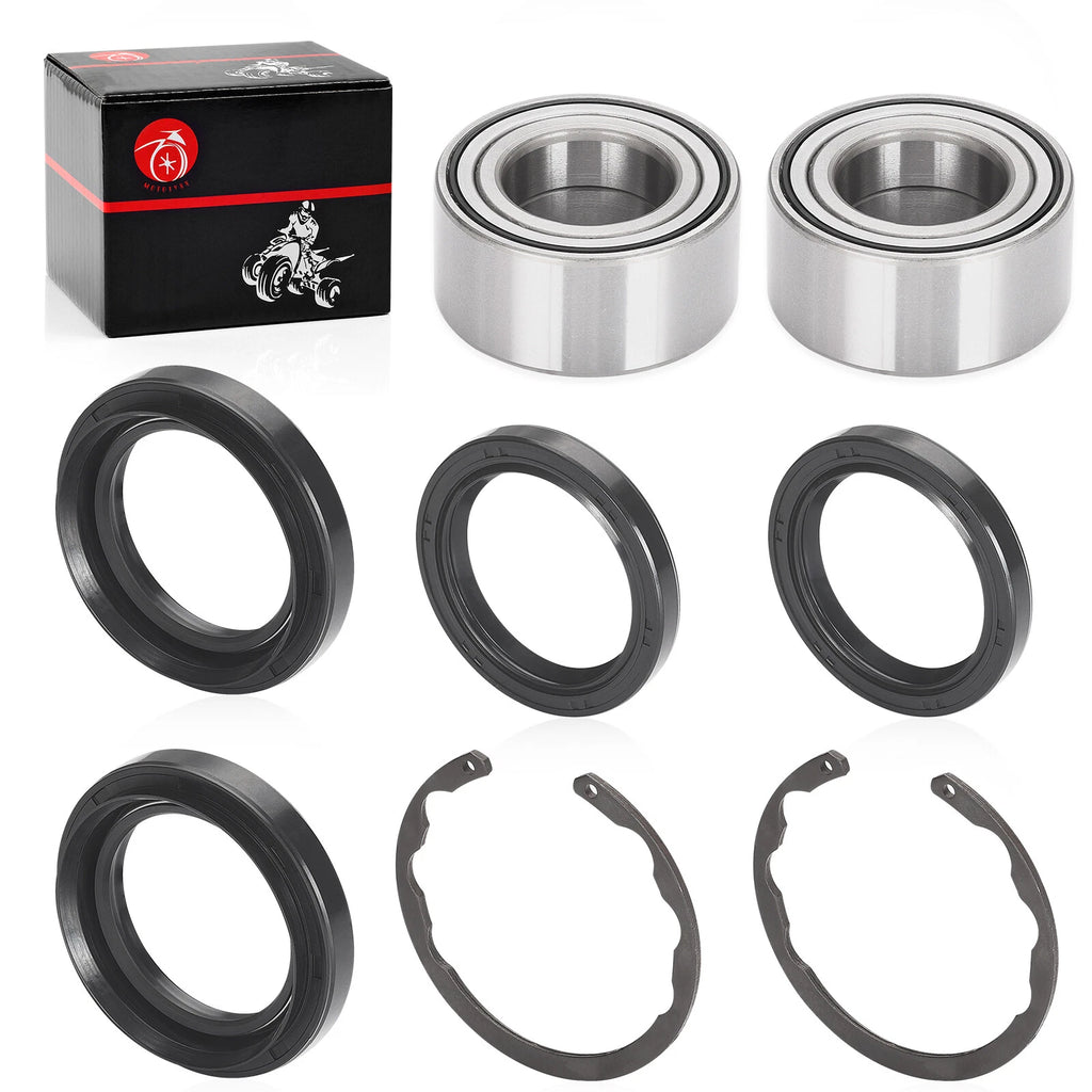 Front Wheel Bearing Seal Circlip Kit for Kawasaki Bayou 300 KLF300 (1989–2005)