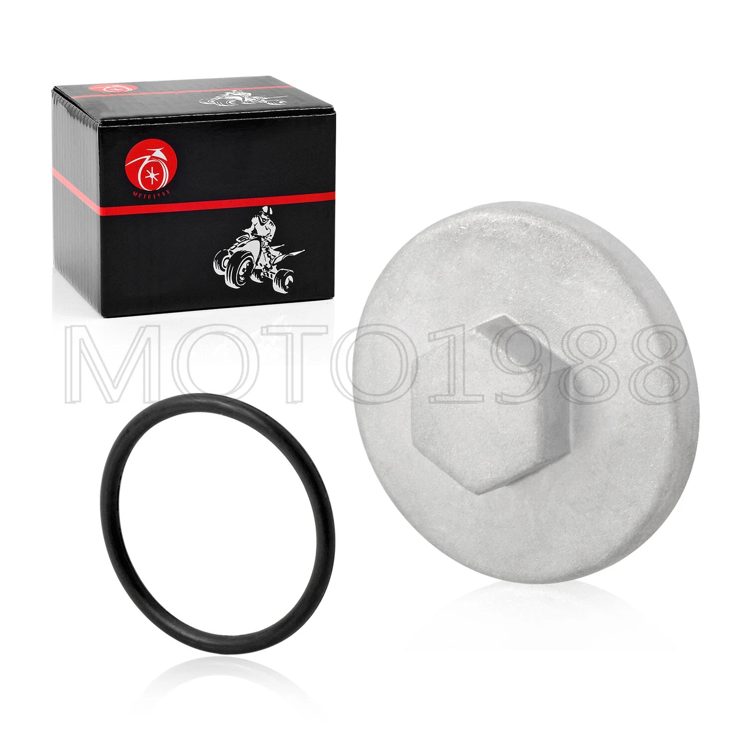 Oil Drain Plug Cap O-ring Kit for Yamaha TRI-MOTO YFM200 YTM225 (1985–1987) 5H0-15351-00-00
