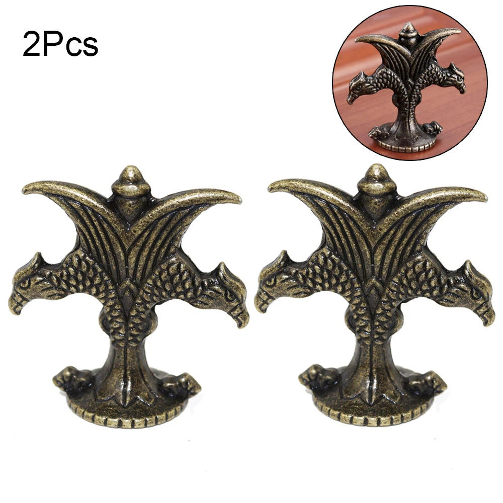 2Pcs Vintage Door Handle Knob for Kitchen Drawer Cabinet Hardware