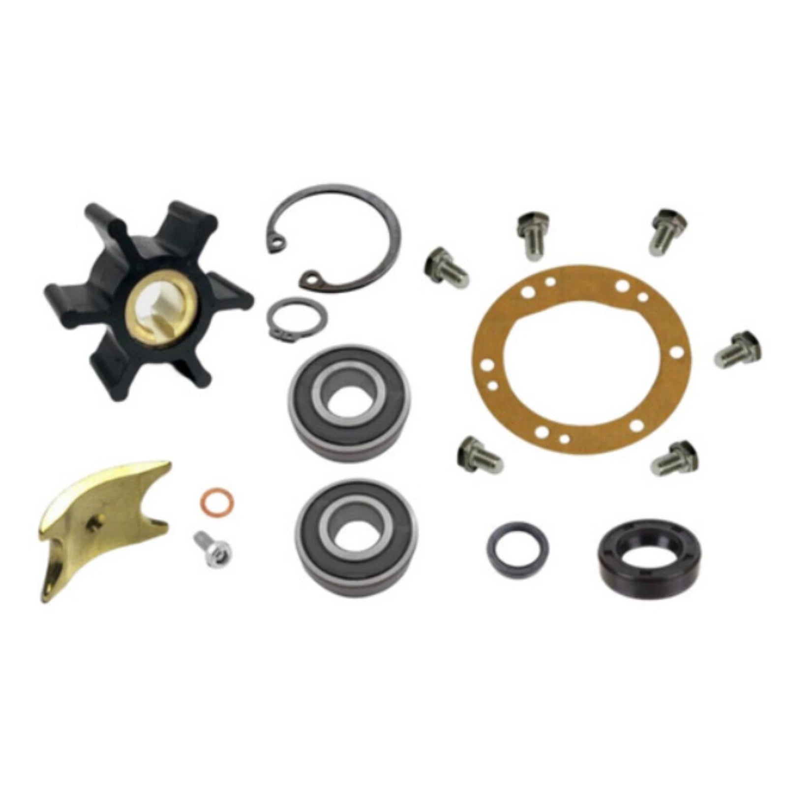 Sea Water Pump Repair Kit for Yanmar Marine (121575-42000, 721575-42700)