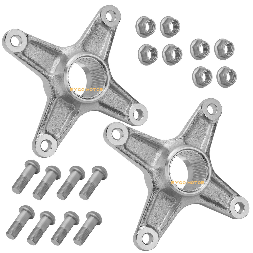 2X Rear Axle Sprocket Mount Hub Collar Holder Kit for Yamaha YFZ450 (2004–2023)