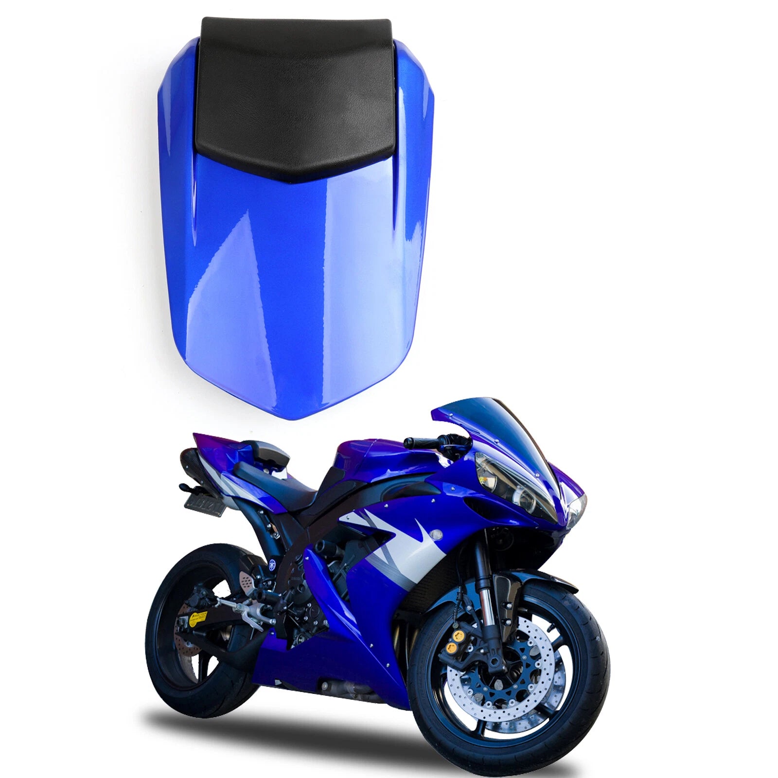 Rear Seat Cover Cowl for Yamaha YZF R1 (2004–2006) - Blue