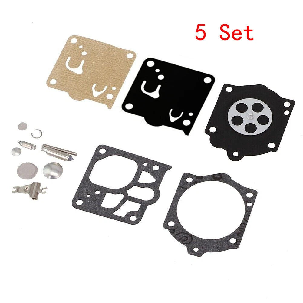 Set of 5 Carburetor Diaphragm Kit K15-WJ for Walbro Weedeater Homelite Stihl