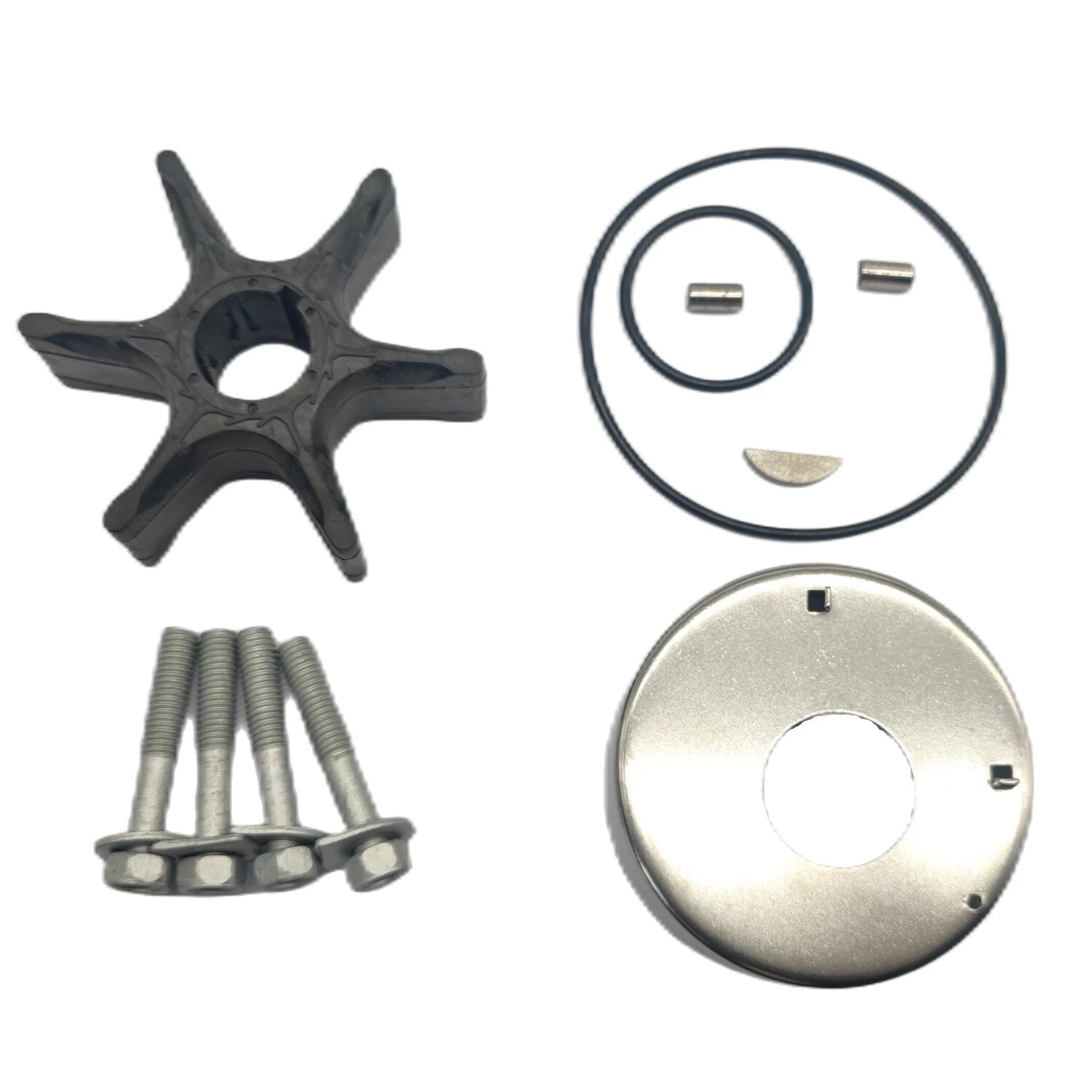 Water Pump Impeller Kit for Yamaha F225 F250 HP (4-Stroke) (6P2-W0078-00)