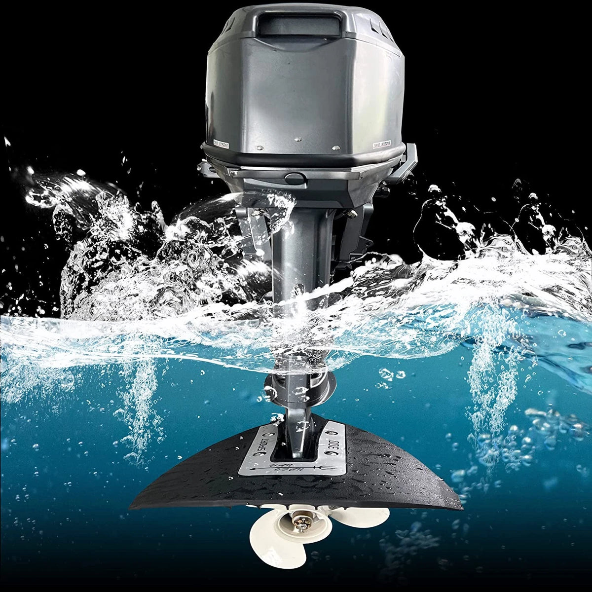 Lower Unit Whale Tail Hydrofoil Stabilizer for Outboard (40-300 HP)