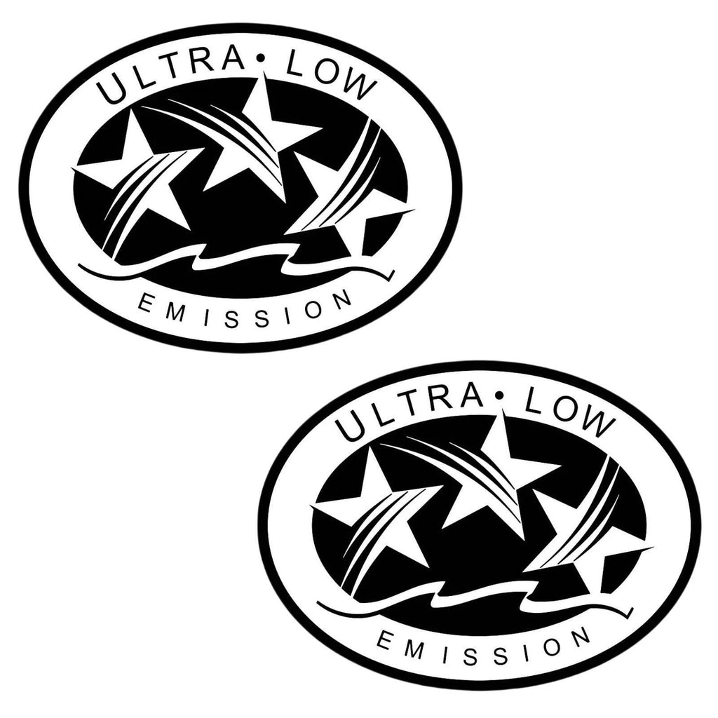2 Pack Outboard Graphic Sticker Decal for Ultra Low Emission (3)