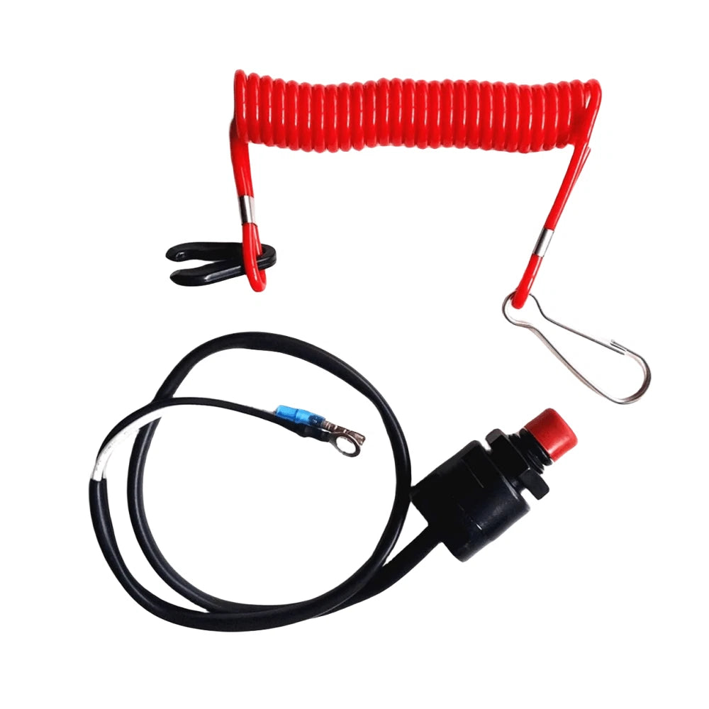 Engine Stop Switch Assembly 6H4-82575 6E9-82575 for Yamaha Outboard (2-Stroke)