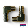 2X 90 Degree Brass Fitting for Yamaha Superjet Waveblaster (Factory B Pipe)