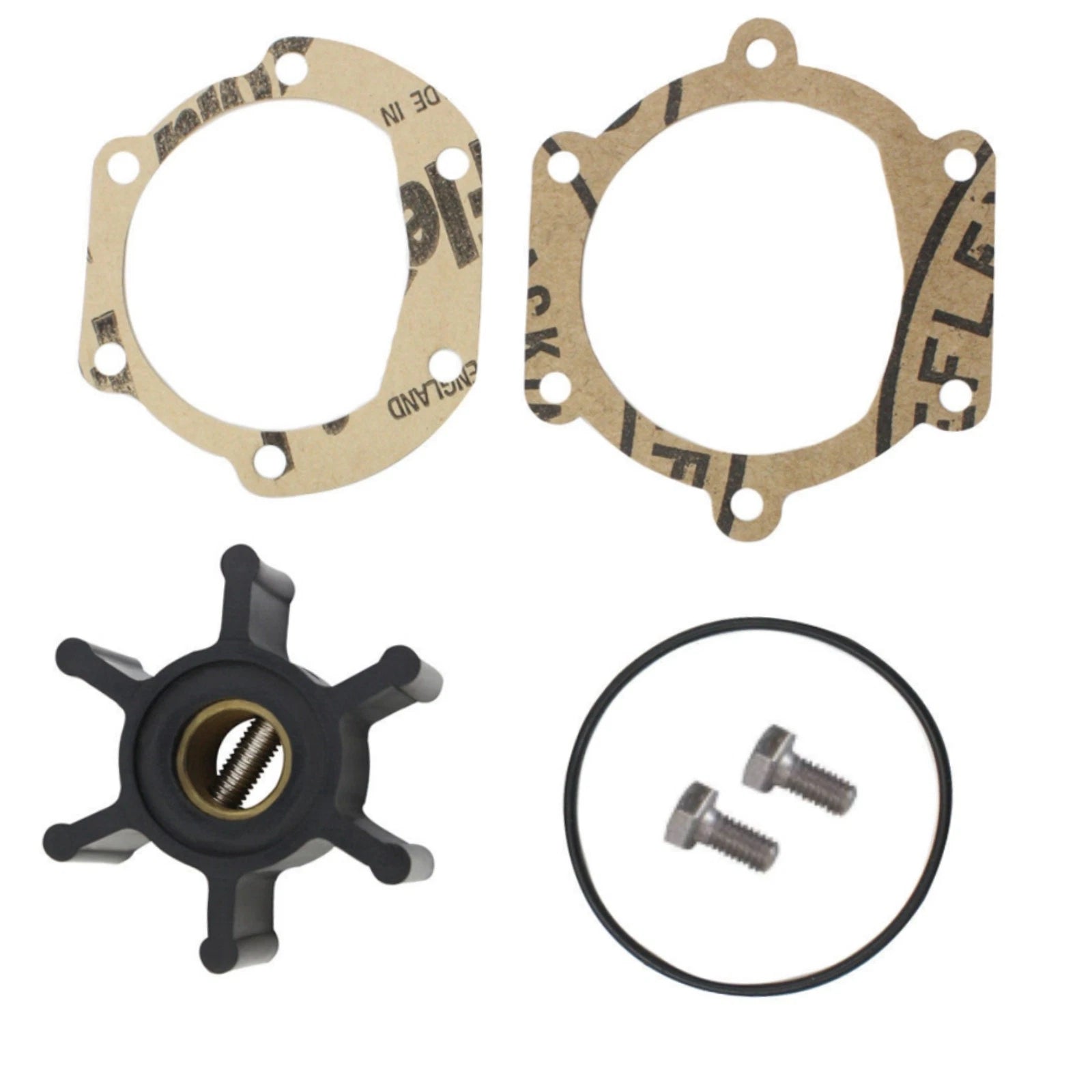 Water Pump Impeller Repair Kit for Westerbeke Marine Generator (34440, 23-3307)