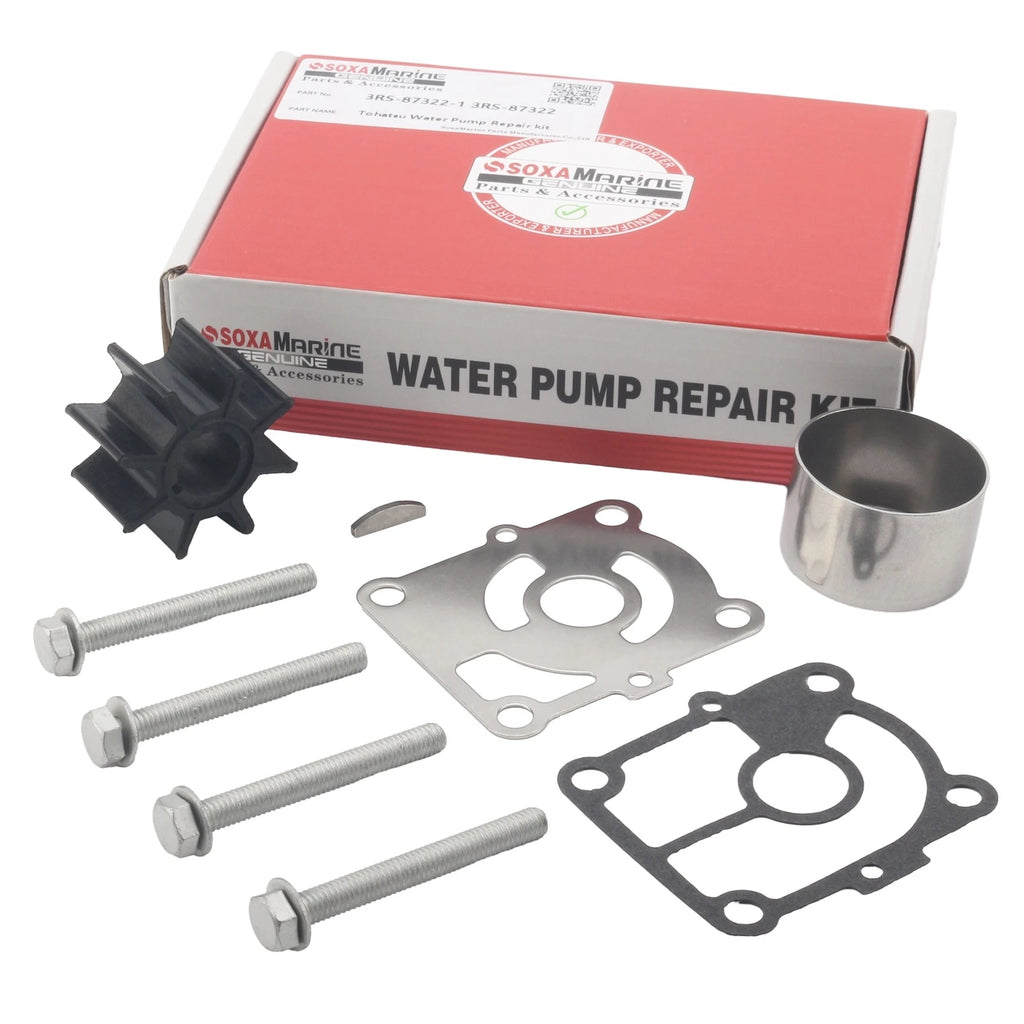 Outboard Water Pump Repair Kit for Nissan Tohatsu 9.9 15 20 E HP (1990–2023)