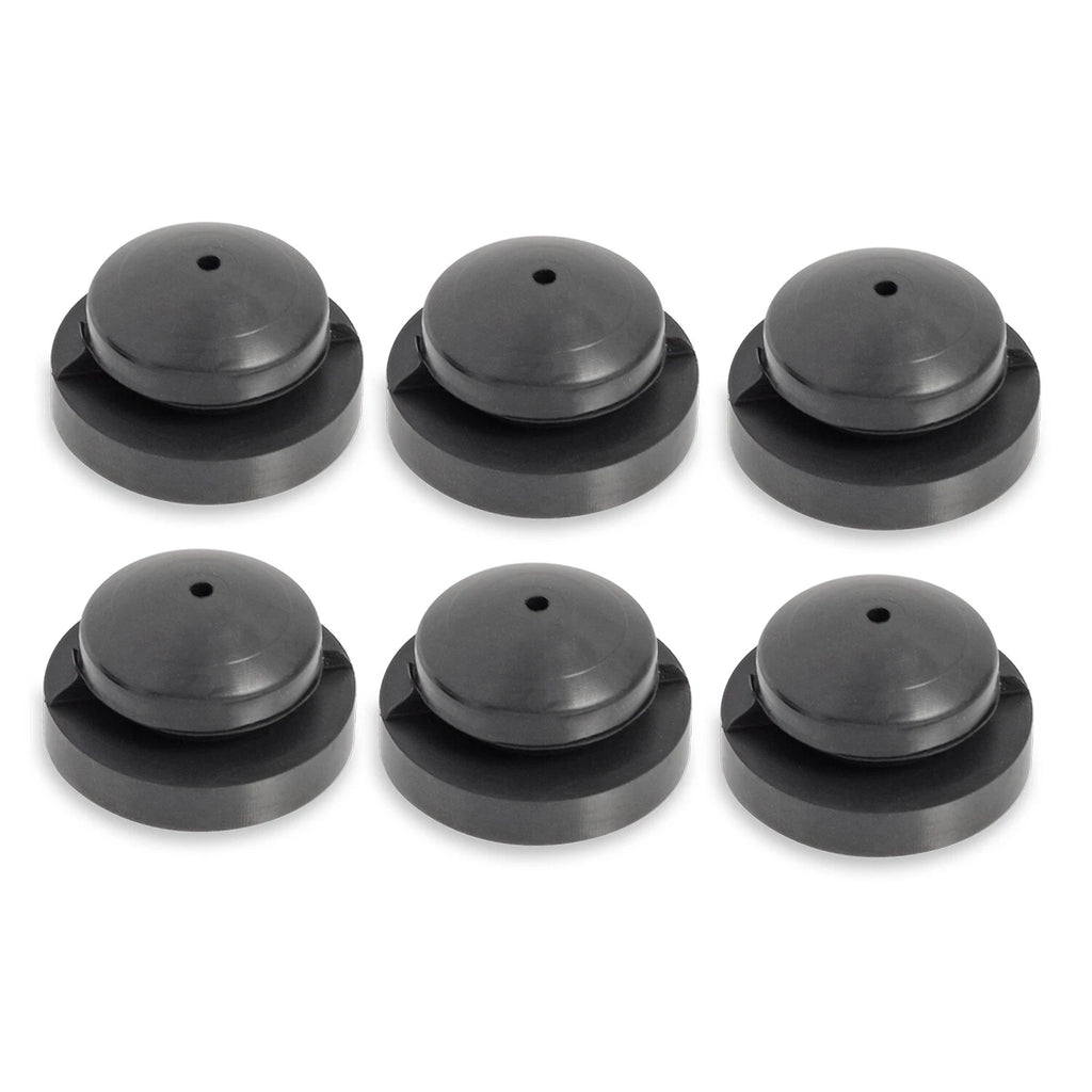 6X Front Fender Mounting Rubber Grommet for Honda TRX250R (1986–1989)