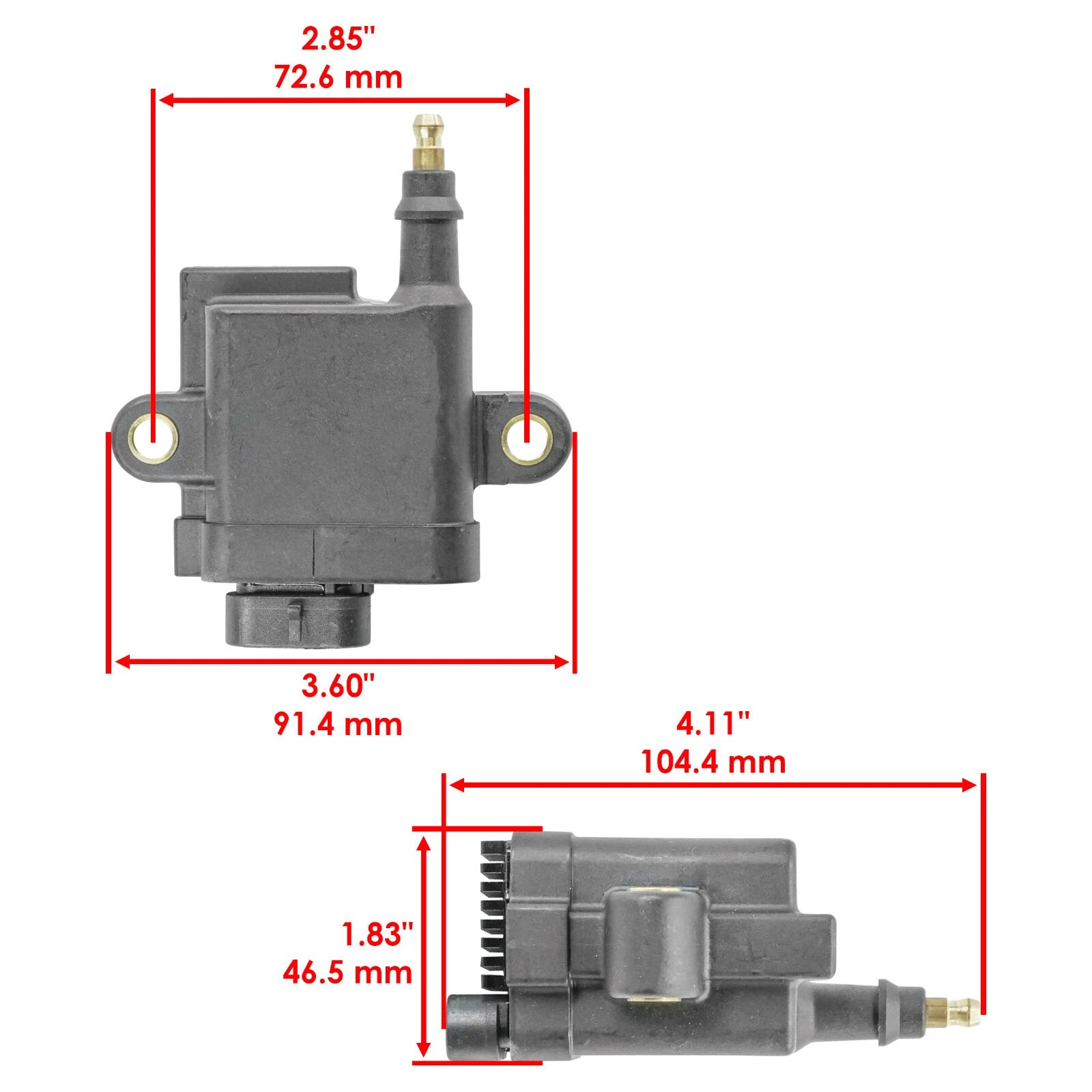 6-Pack Ignition Coils for Mercury Outboard 150Hp 175Hp 2.5L