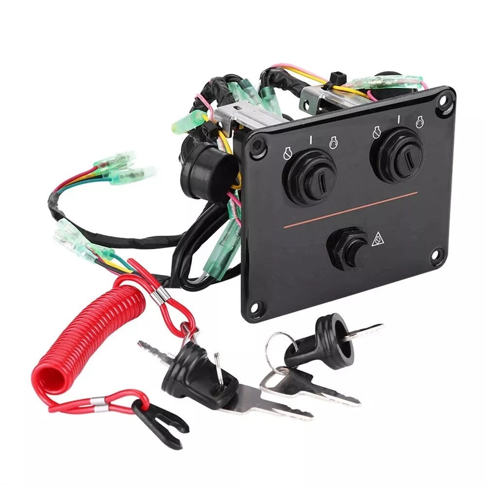 Dual Ignition Key Kill Switch for Yamaha Outboard 115-300HP (6K1-82570-11-00)