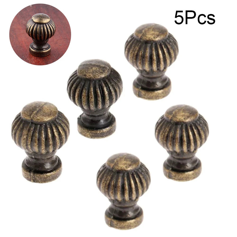 5X Vintage Drawer Knob Cabinet Pulls for Jewelry Box Door Handle