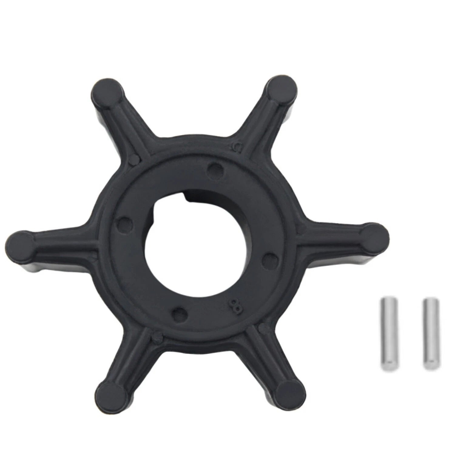 Water Pump Impeller for Yamaha 2-Stroke 3HP Outboard (3AMS, 6L5-44352-00)