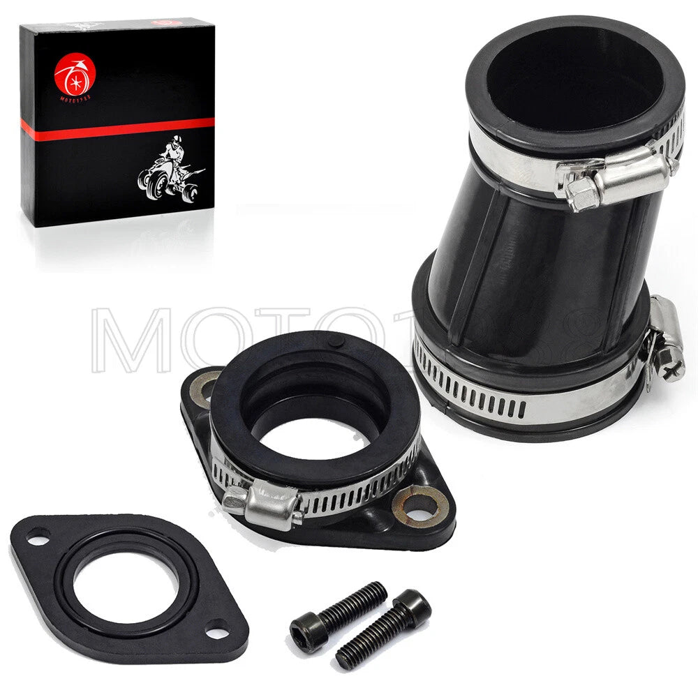 Carburetor Intake Manifold Boots Duct for Kawasaki Bayou 220 KLF220 KLF250 (1990–2004)