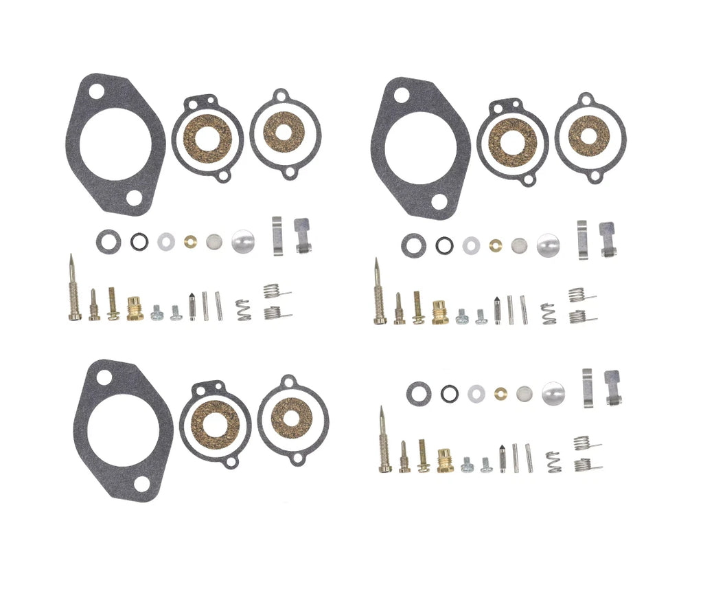 3X Carburetor Rebuild Kit for Mercury 65-150 Inlines (#1395-5109-1, 18-7021, 48480)