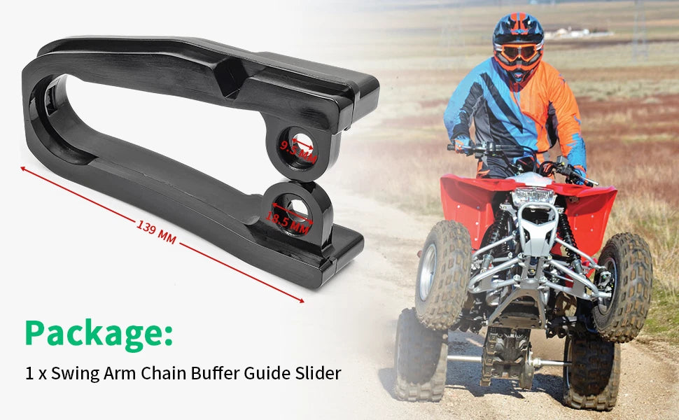 Swingarm Chain Slider for Honda TRX 400EX/TRX400X (1999–2014)