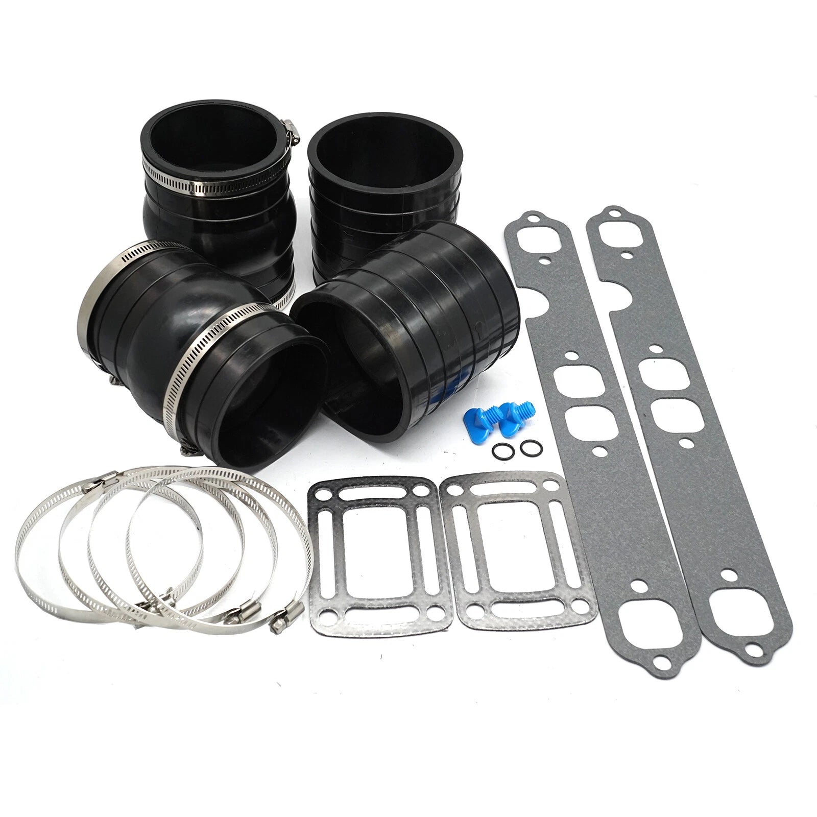 Exhaust Manifold Bellow Repair Kit W/Gasket for OMC 5.0L 5.7L V8 (3852741)