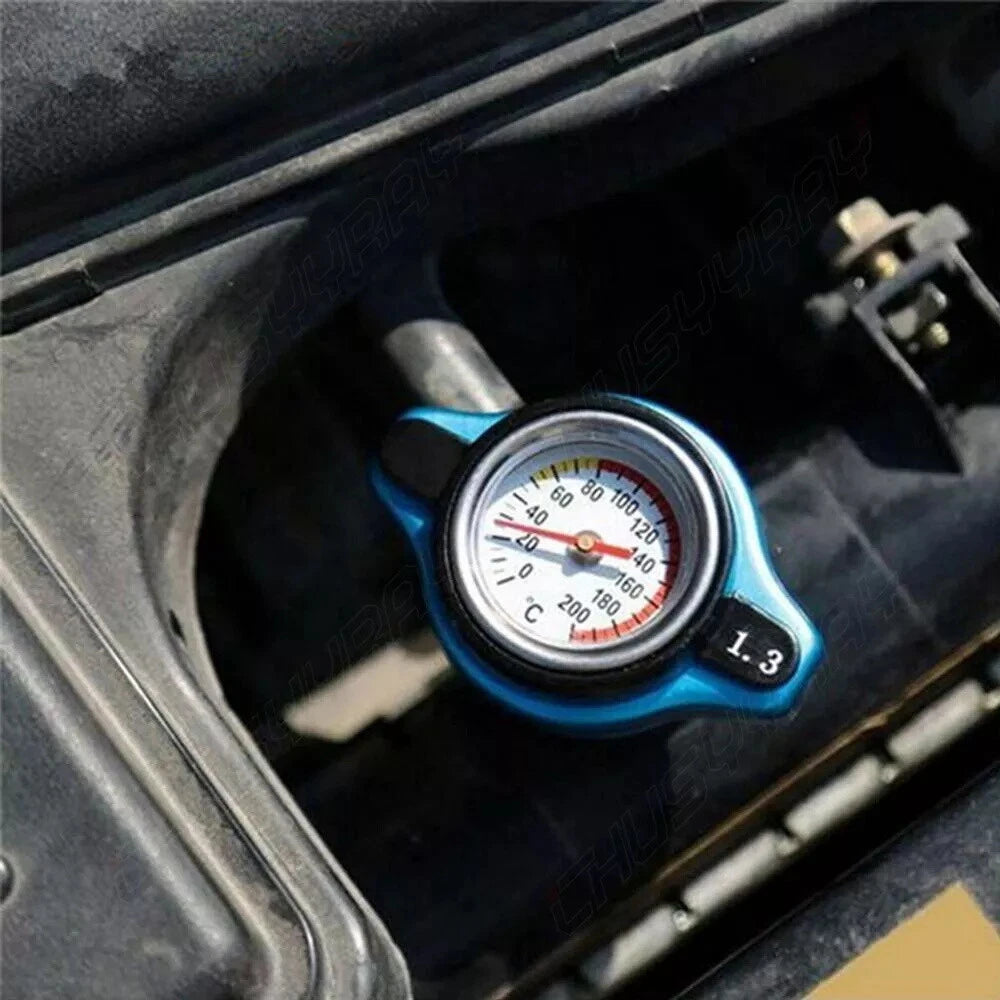 Thermostatic Gauge Radiator Cap 1.3 Bar for