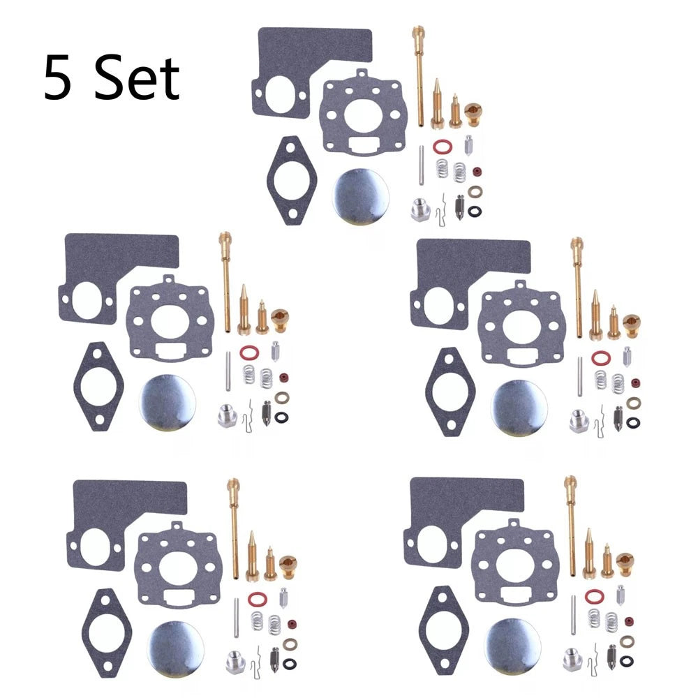 Set of 5 Carburetor Rebuild Parts for B&S 394989 243431 243432 243434 243436