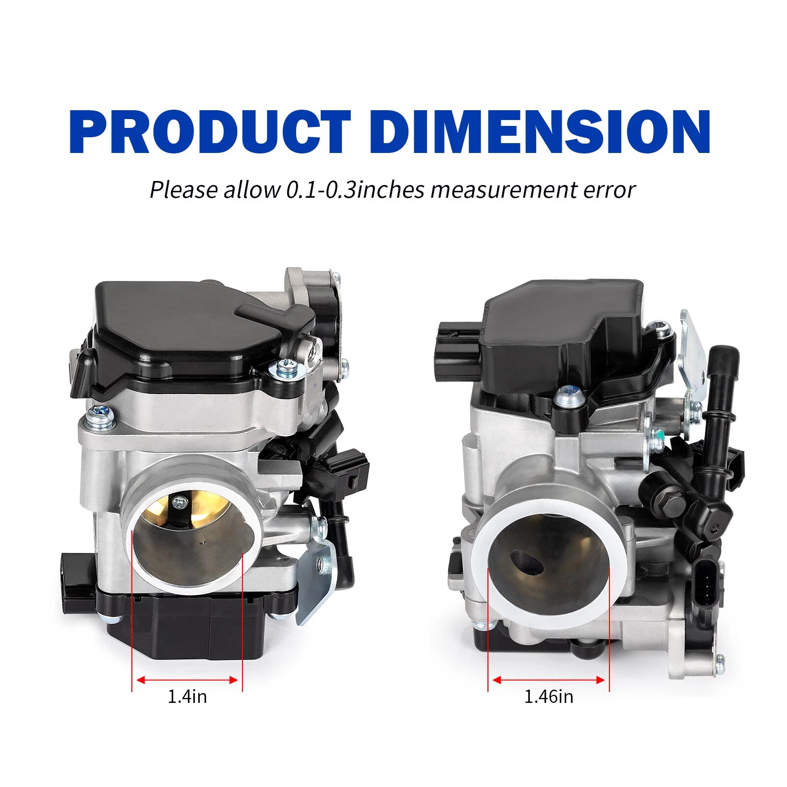 Throttle Body Assembly for Honda Rancher 420 TRX420FM2/FA1 (2014–2016) 16400-HR3-A42