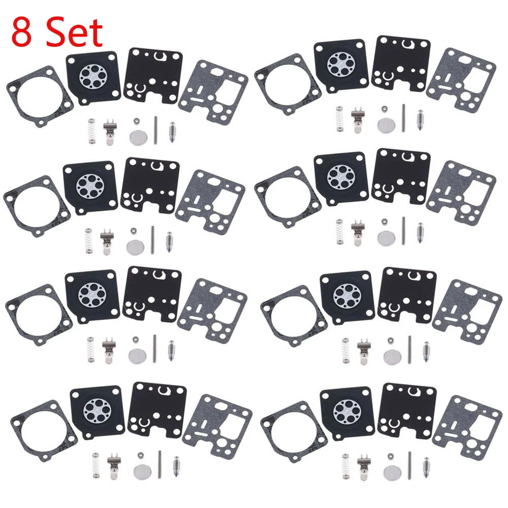8x Carburetor Repair Kit for Echo SRM-225 PB-251 GT-225 (RB-123 RB-188)