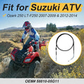 Brake Cable Rear Parking for Suzuki Ozark 250 (2007–2014) #58810-05G11