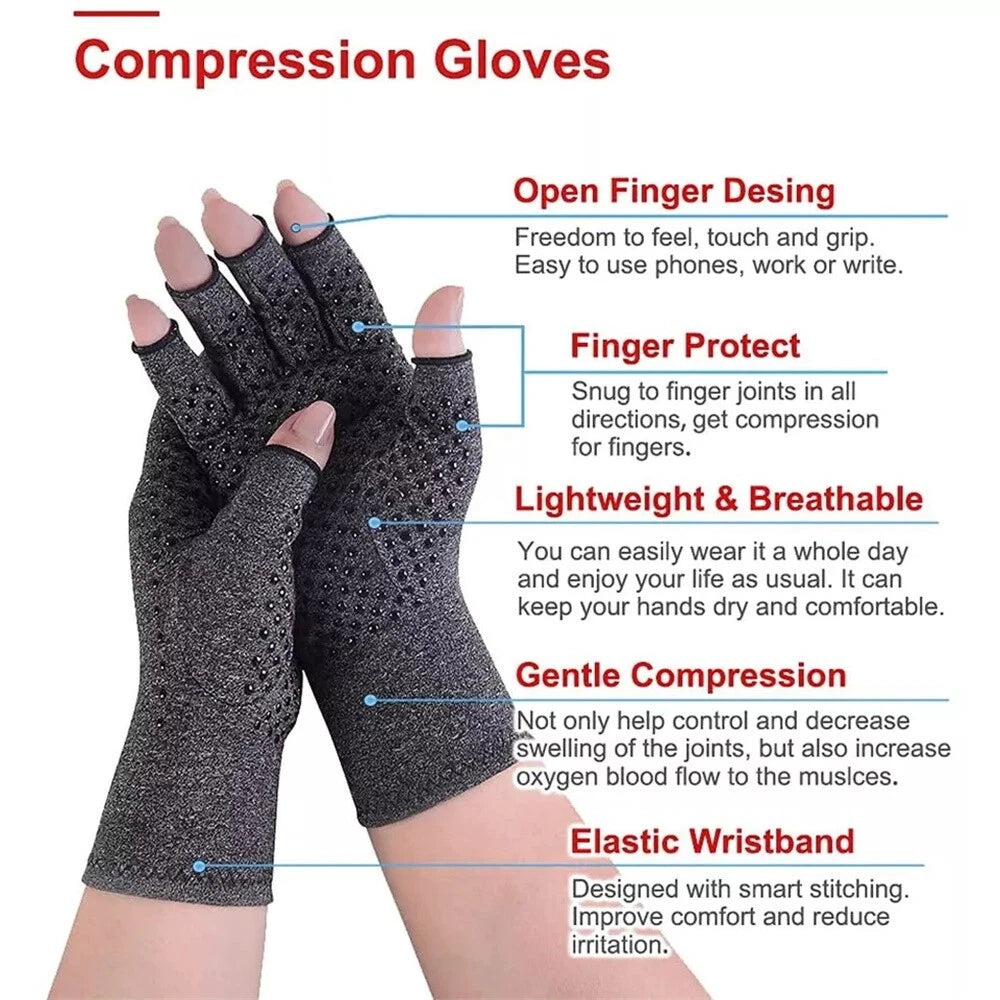 Compression Gloves for Pain Relief (Anti Arthritis)