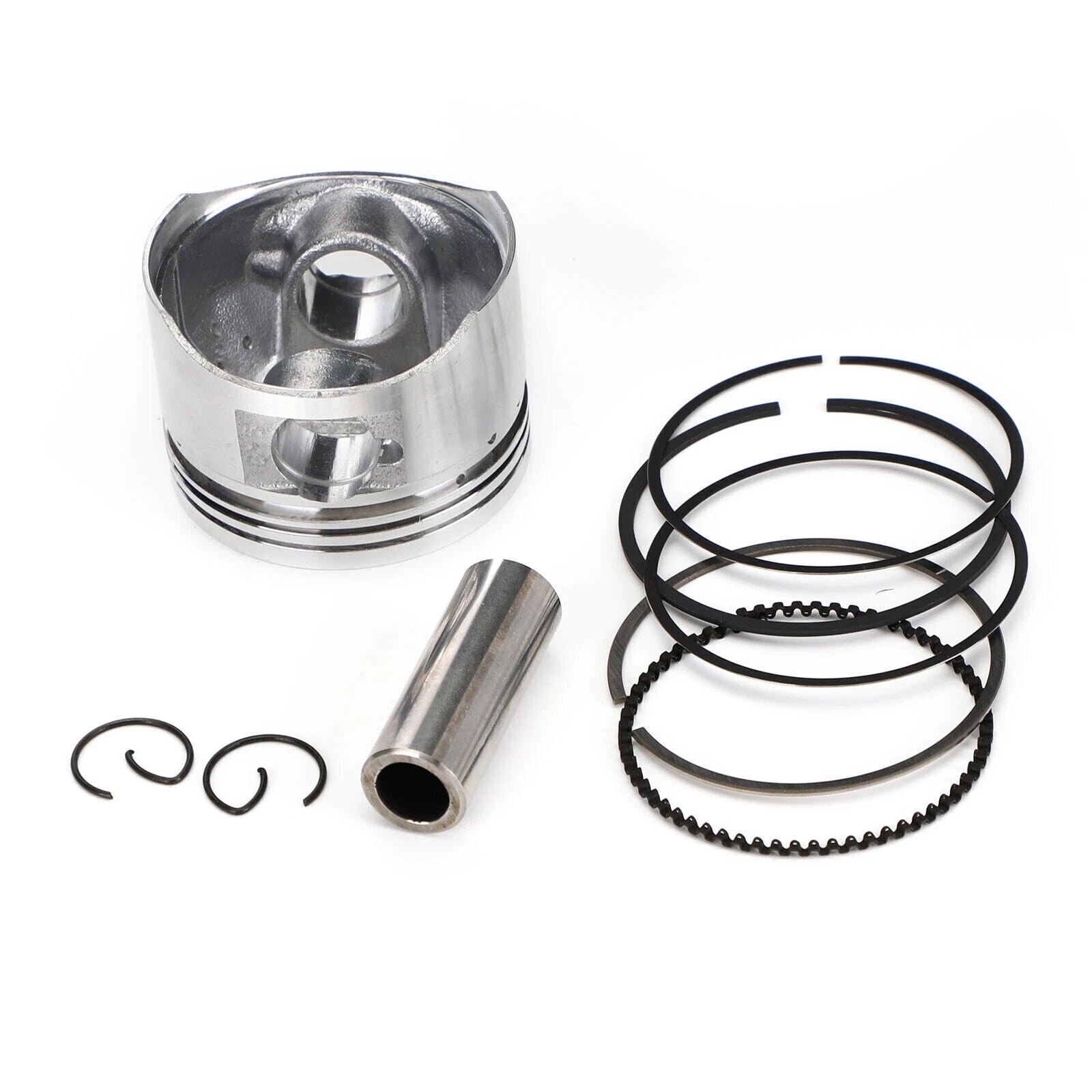 Piston Ring Pin Clip Kit +1.00 53.4mm for Yamaha BWS Zuma Cygnus X 125 (2004–2020)