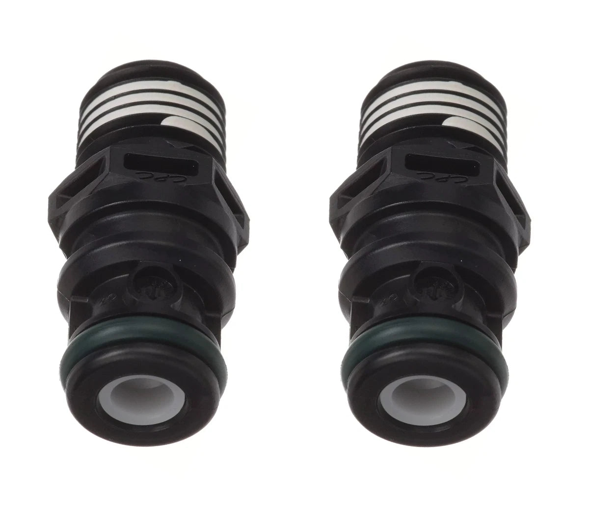 2X Attwood 8838TM6/8838TM Universal Male Sprayless Tank Connector 1/4" NPT