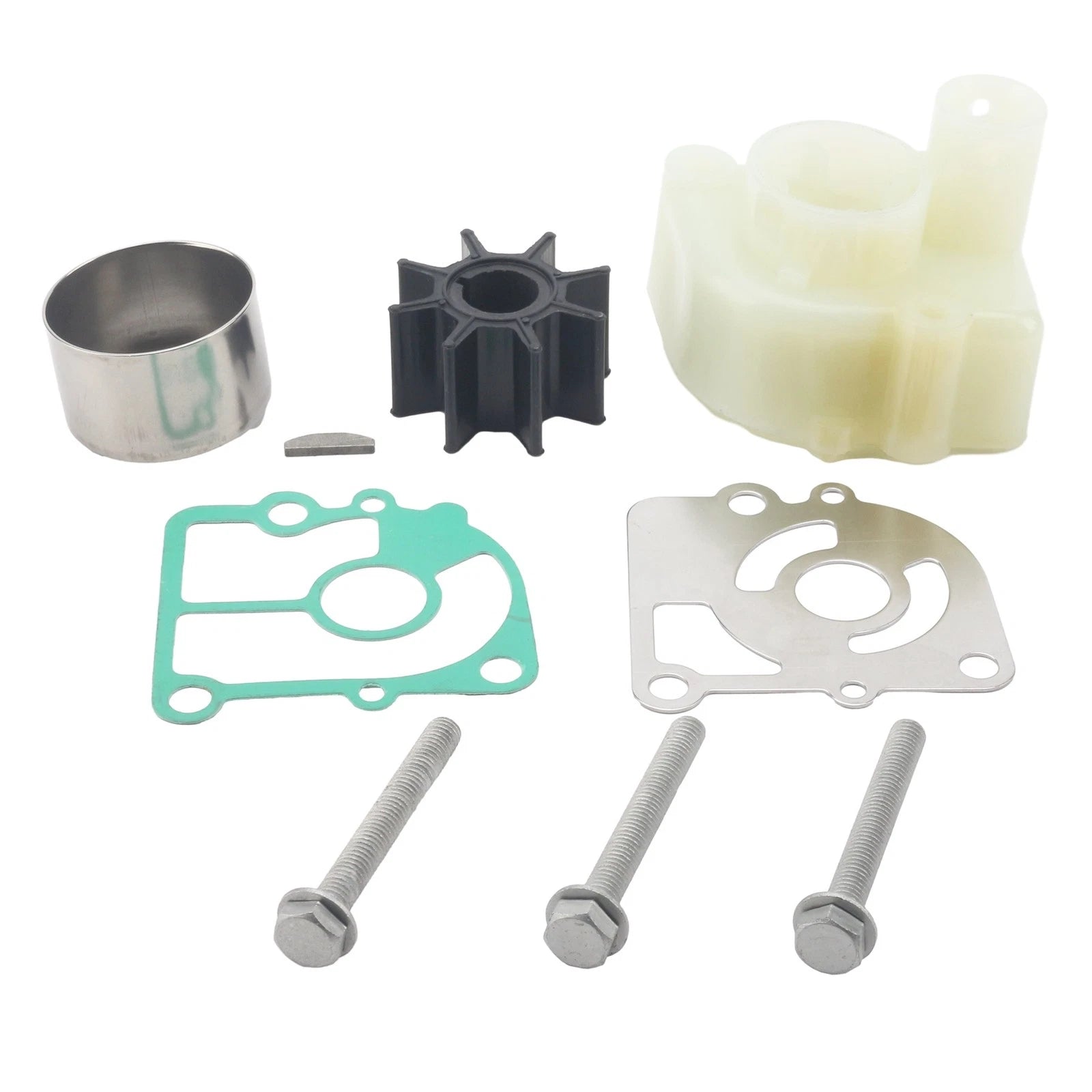 Water Pump Repair Kit for Tohatsu 9.9 15 18HP Outboards (362-87322-1, 362873221M)