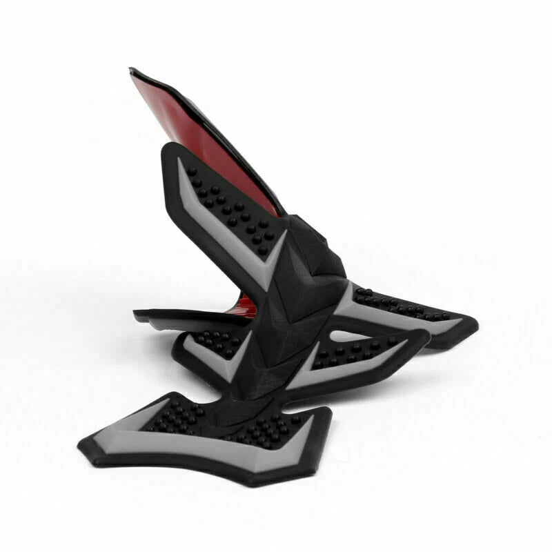 3D Rubber Side Tank Pad Protector for Kawasaki ZX6R ZX10R Z1000 (2000–2023)