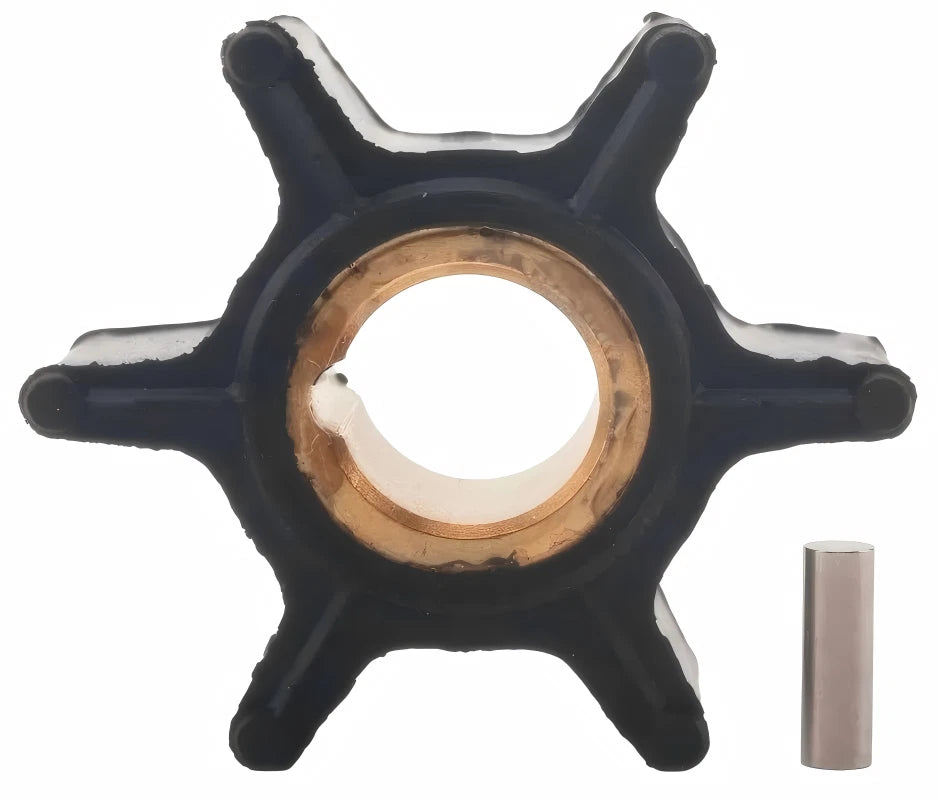 Outboard Water Pump Impeller 436137 with Pin 300611 for Johnson Evinrude (2-S)