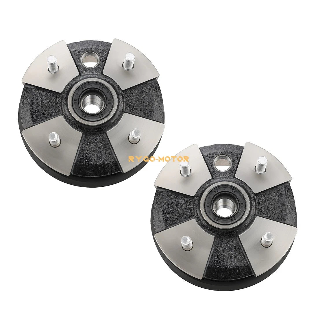 2 Front Brake Drums for Honda FourTrax TRX200 TRX200D (1990–1997) 44600-HM8-000