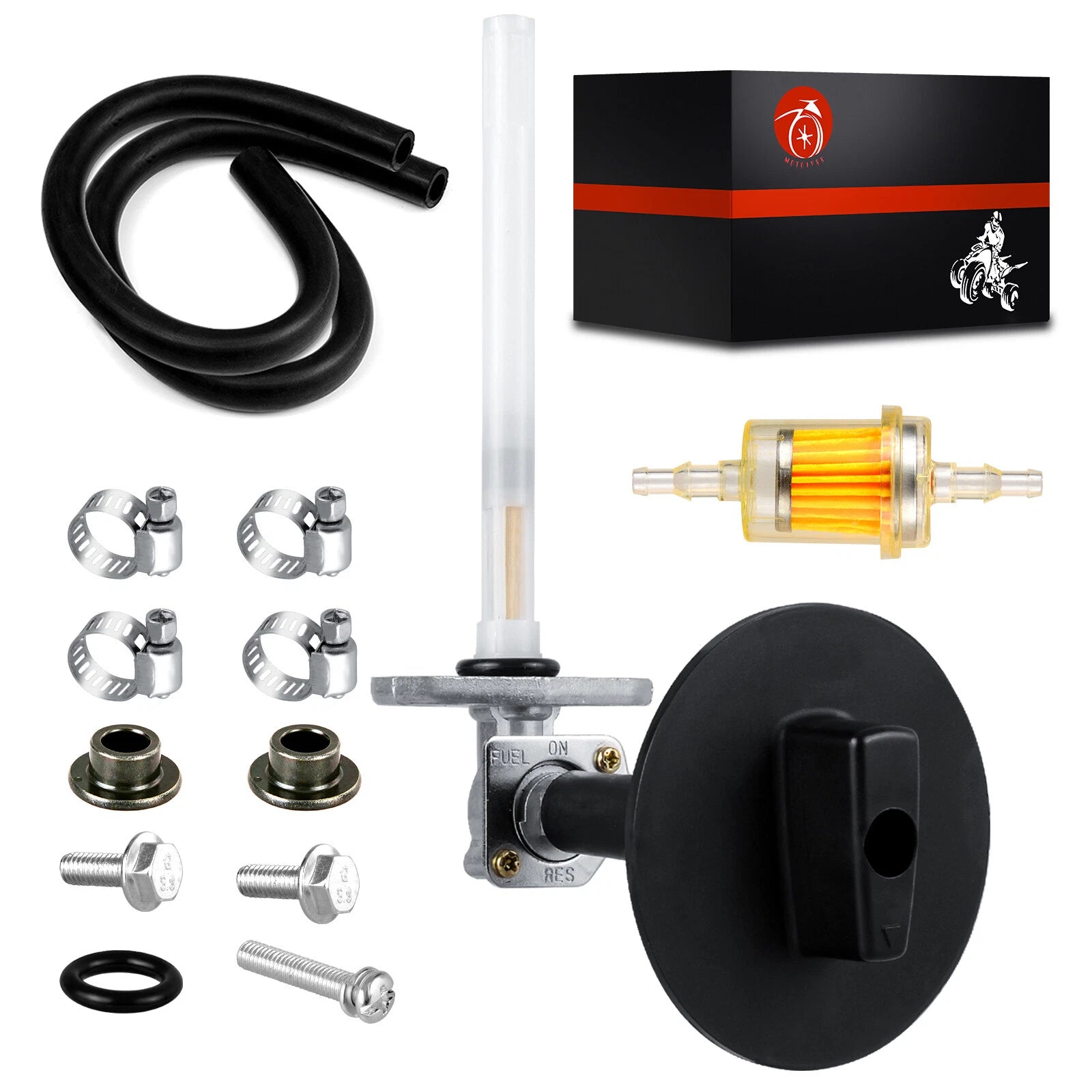 Fuel Tank Petcock Valve W Knob for Honda Rancher 350 TRX350 (2000–2006)