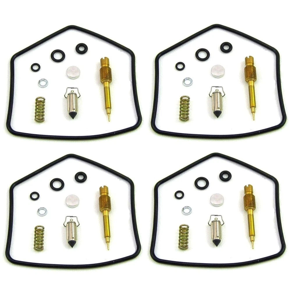 4X Carburetor Repair Kit for Kawasaki 440 LTD KZ440A 750 LTD KZ750H (1980–1983)