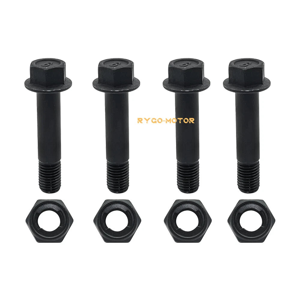 4 Pack Front Shock Bolt & Lock Nut for Yamaha YFZ450 (2004–2013) 90185-10012-00